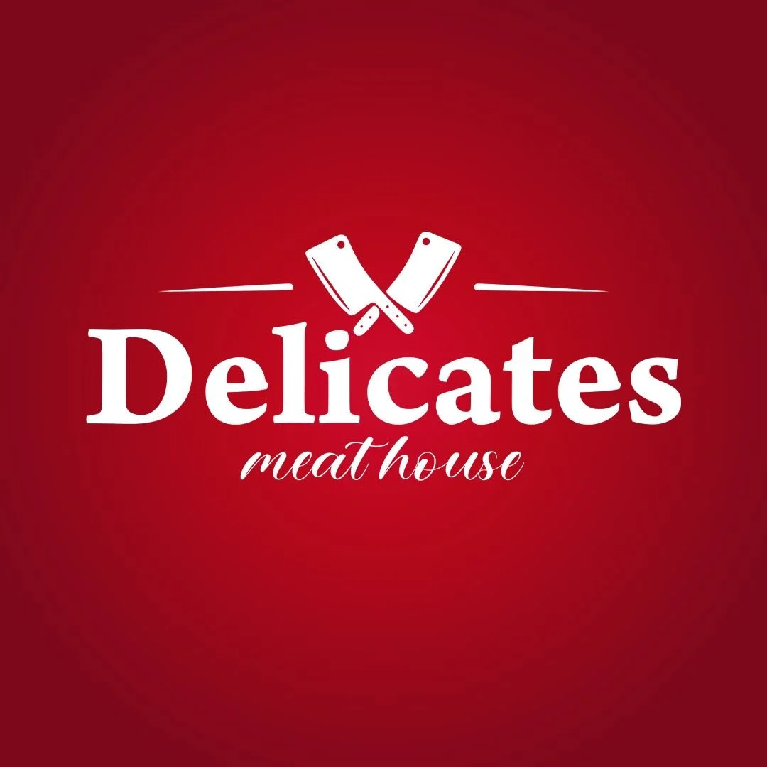 Delicates meat house logo