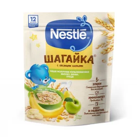 Каша Nestle 5злак Ябл.Банан Груша12+190г
