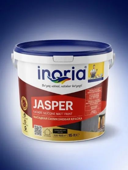 Inoria Jasper — Фасадная силиконовая матовая краска (10 кг)