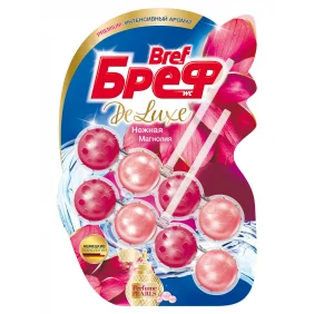 BREF Под.Блок д.унитаза Магнолия 2х50г