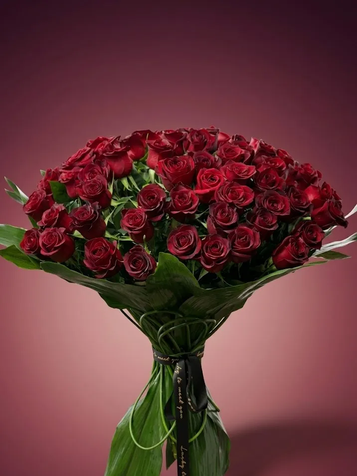 💐 101 Qizil Atirgul — Classic Royal Bouquet | VIP Premium