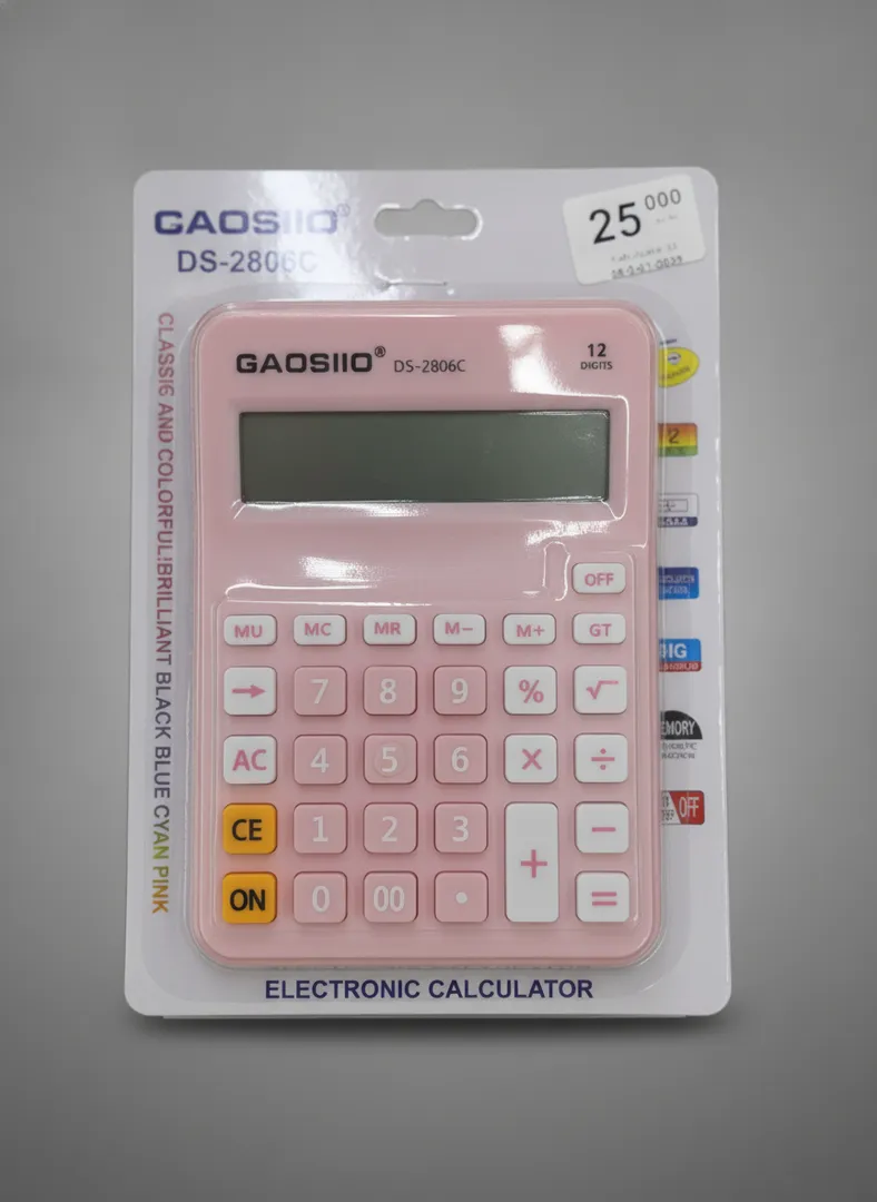 Pushti GAOSIIO DS-2806C Elektron Kalkulyator
