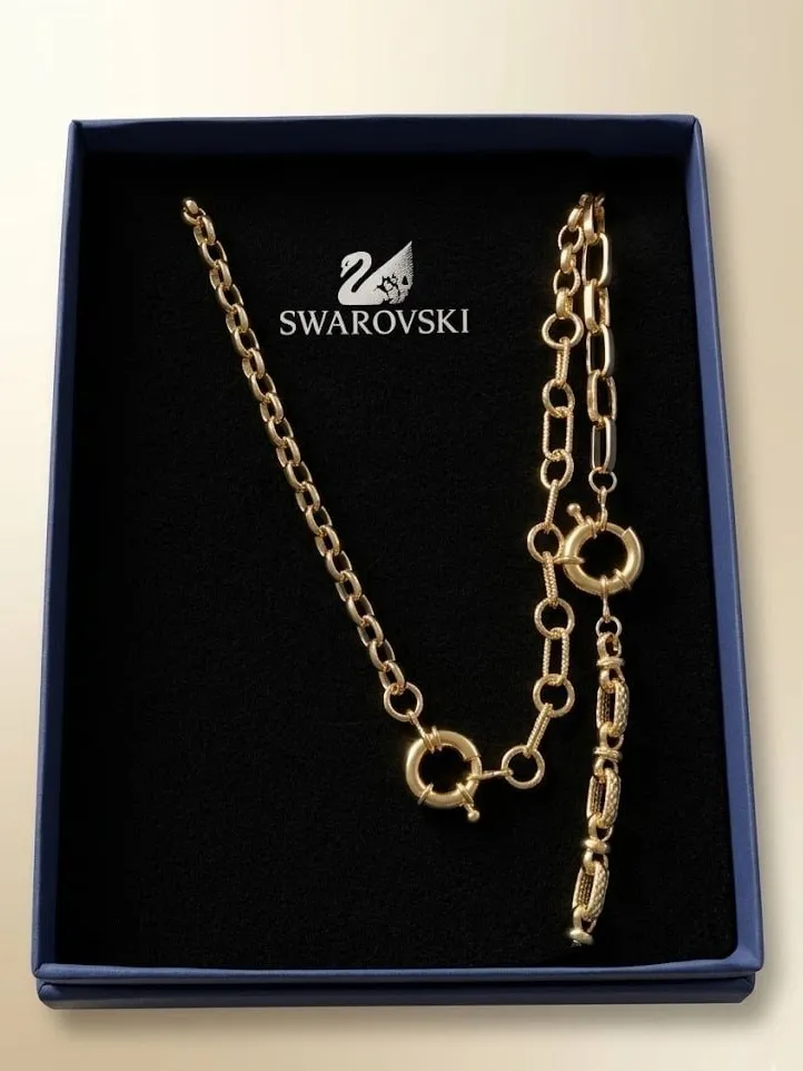 Женский трос-ожерелье (SWARODSKI)