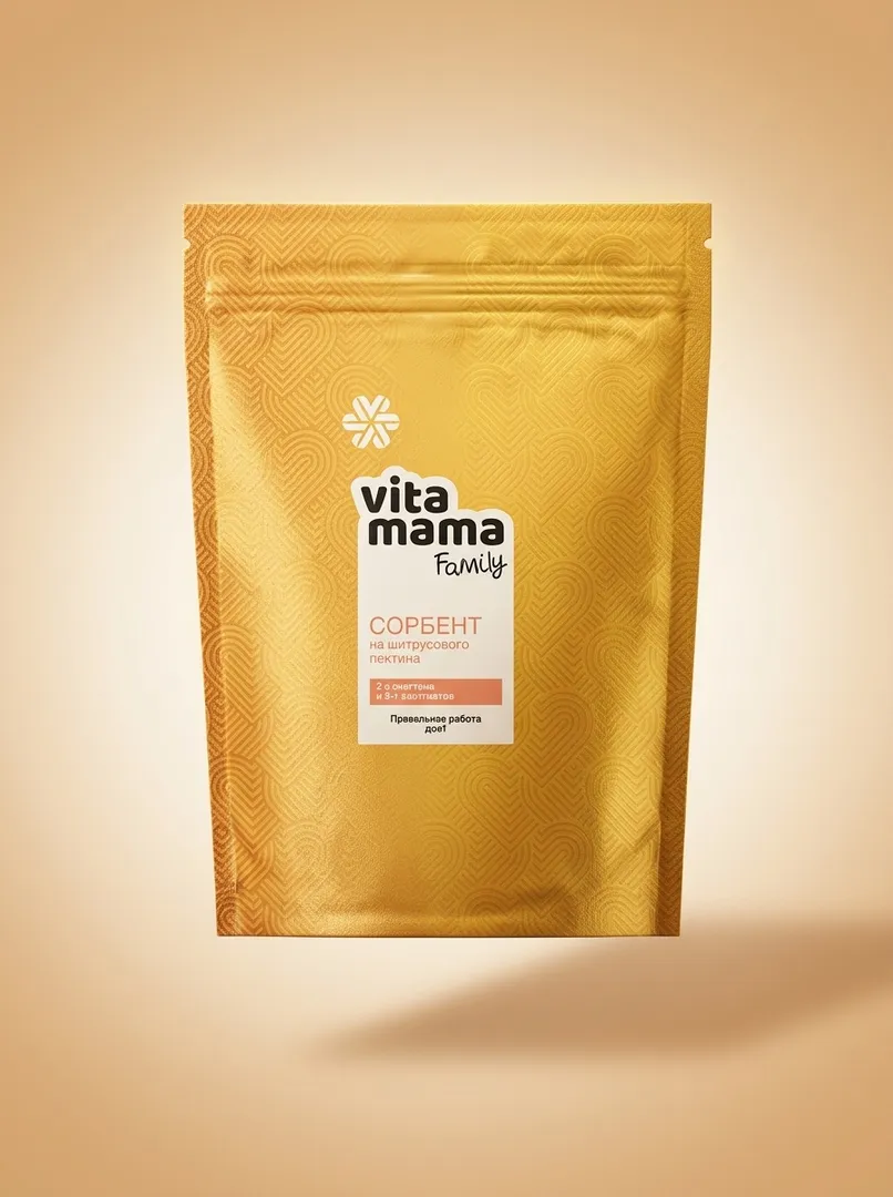 Vitamama Family sitrusli pektin sorbenti
