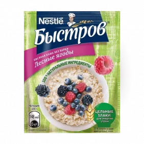 Каша Nestle Быстров лесные ягоды 40гр