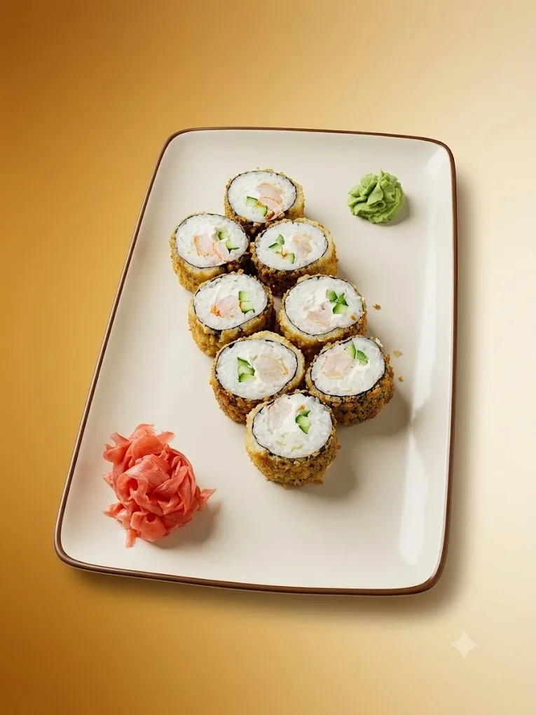Tempura Qisqichbaqali Roll — super chegrimada!