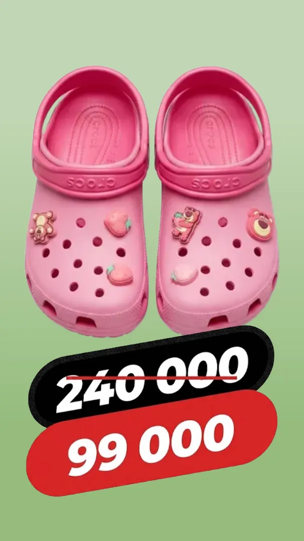 Bolalar uchun Crocs krossovkalari