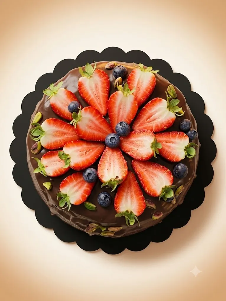 Qulupnayli Nutella tort — super chegirmada!