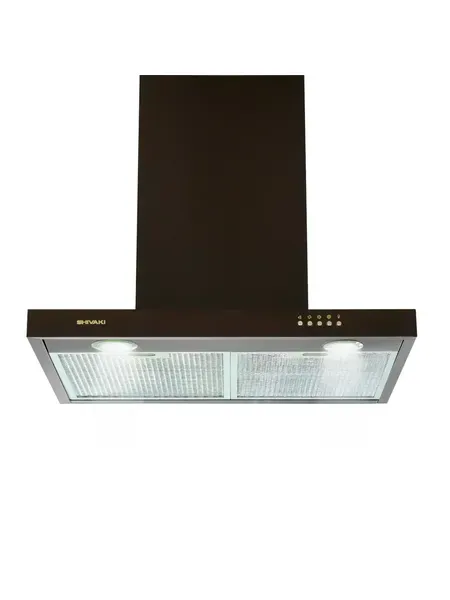 Вытяжка Shivaki 1460 T SHAPE Коричневая