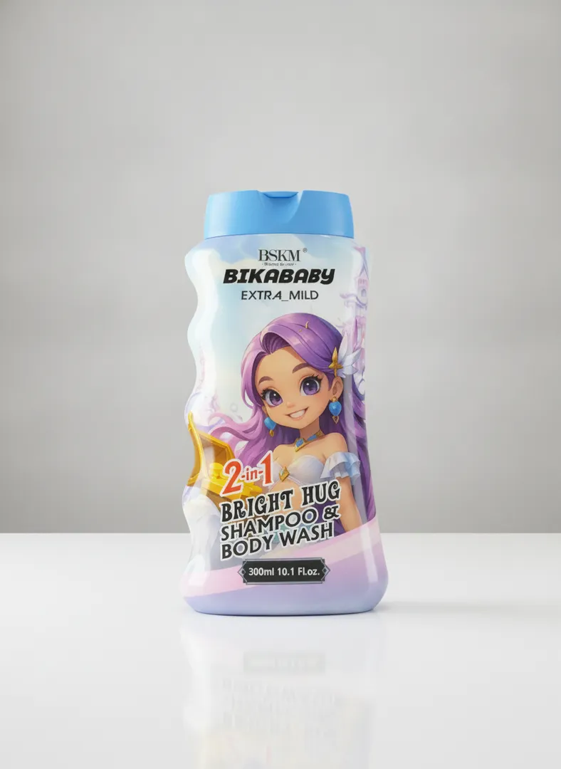 Детский шампунь-гель BIKABABY 2в1 Extra Mild