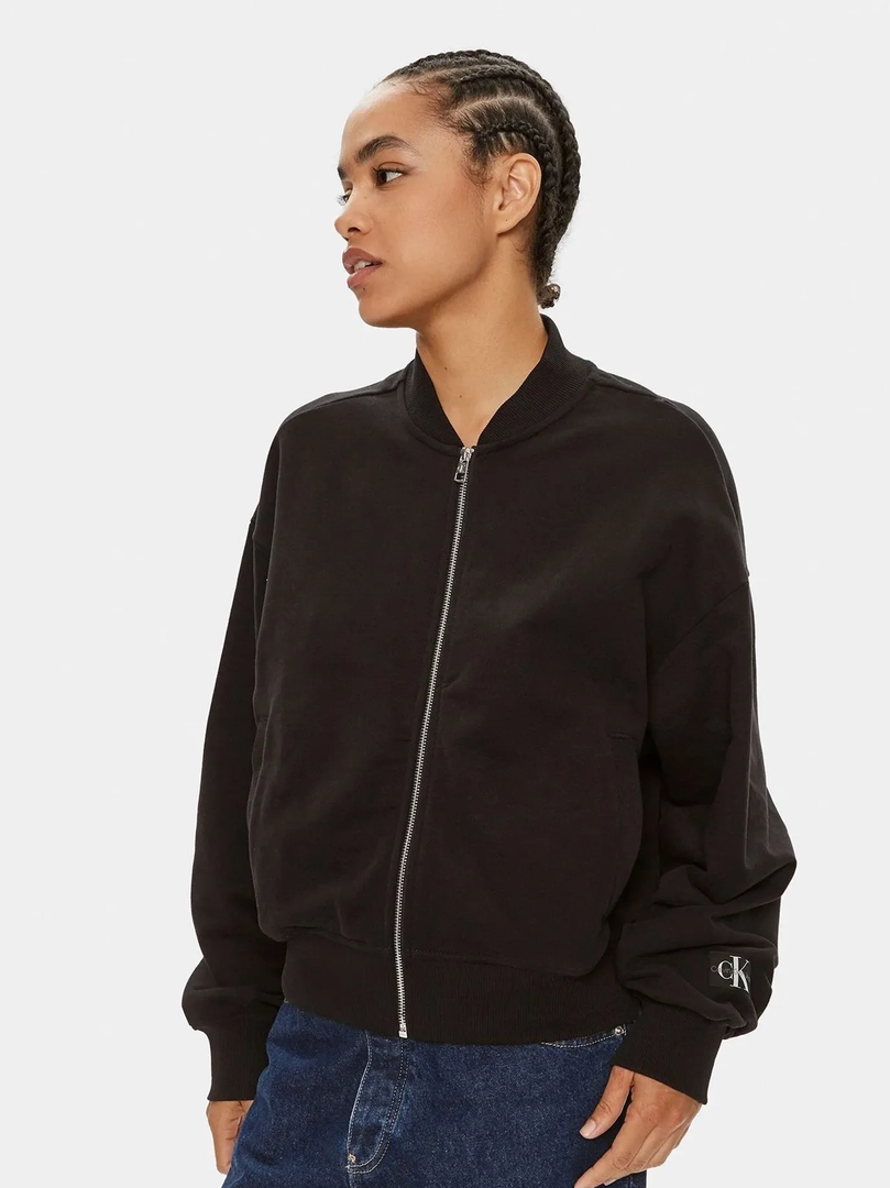 Реглан WOVEN LABEL KNIT BOMBER — 50% скидка