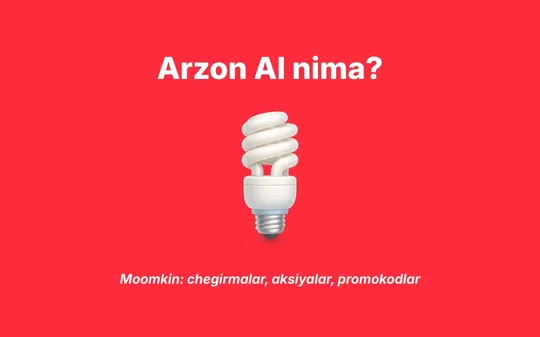Arzon AI: O'zbekistonda arzon mahsulotlarni topishning innovatsion yechimi