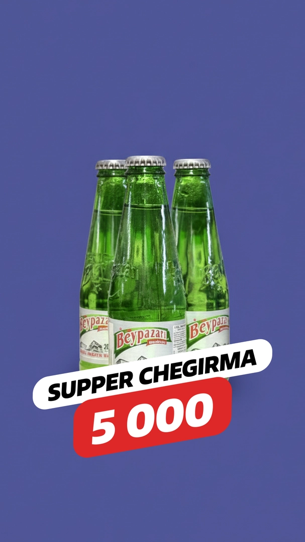 Beypazarı mineral suvi — super narxda!