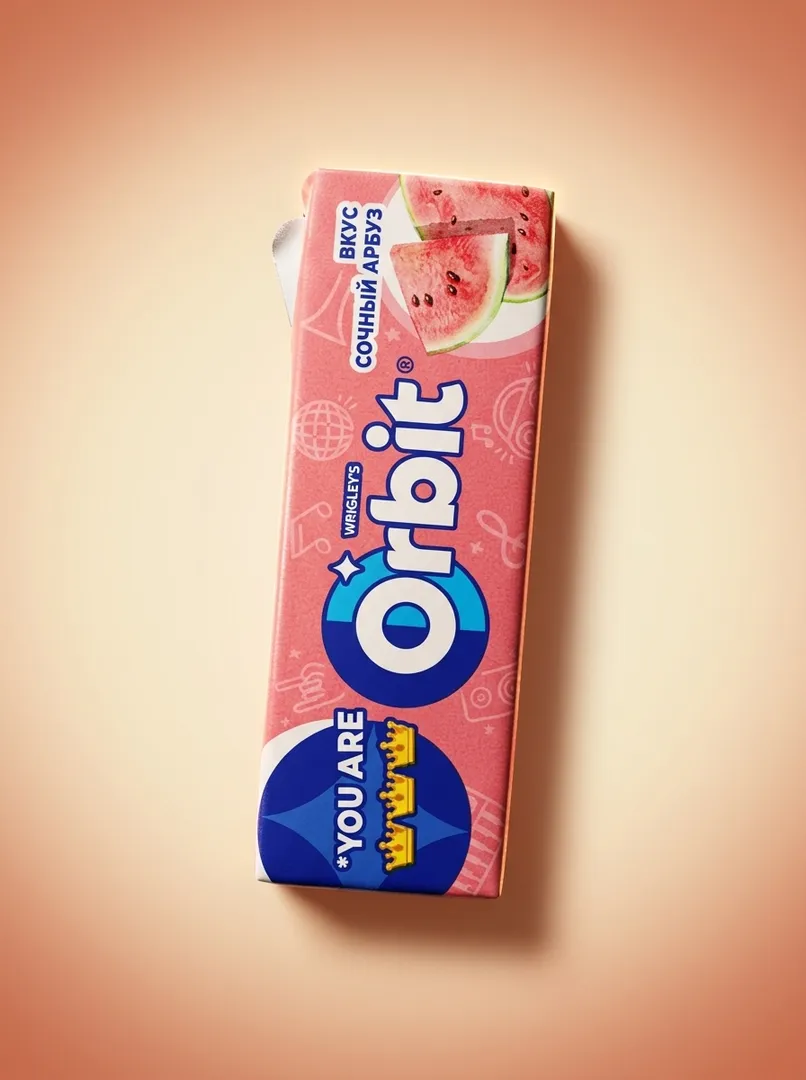 Жевательная резинка Orbit сочный арбуз