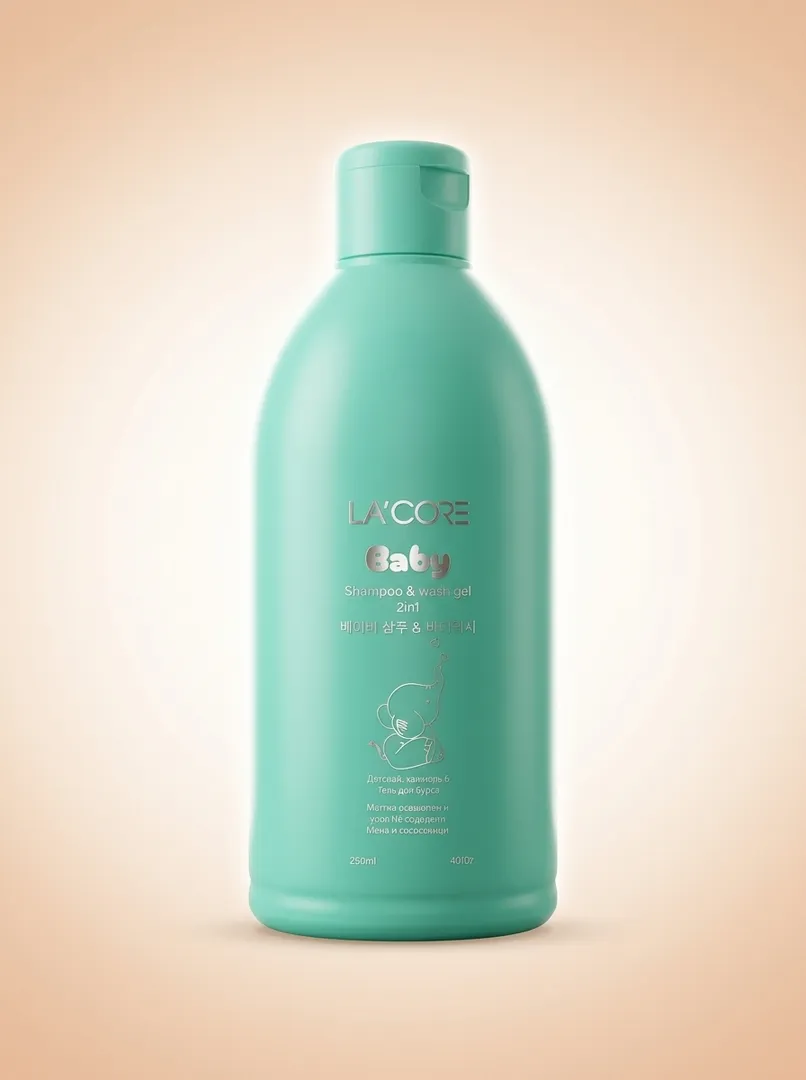 La'core Baby Shampoo & Wash Gel 2in1