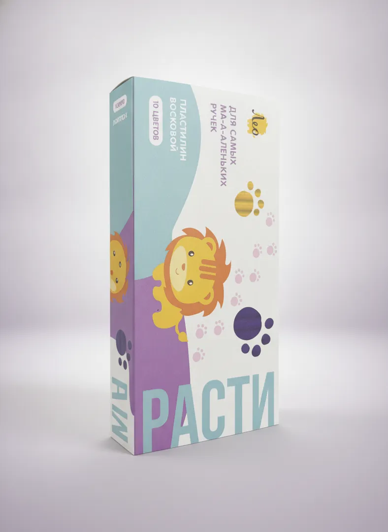 Leo "Rasti" mum plastilin, 10 rang