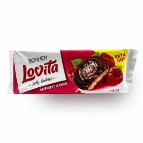 Печенье Lovita малины 135г