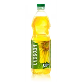 Масло подсолнечное Слобода 1л