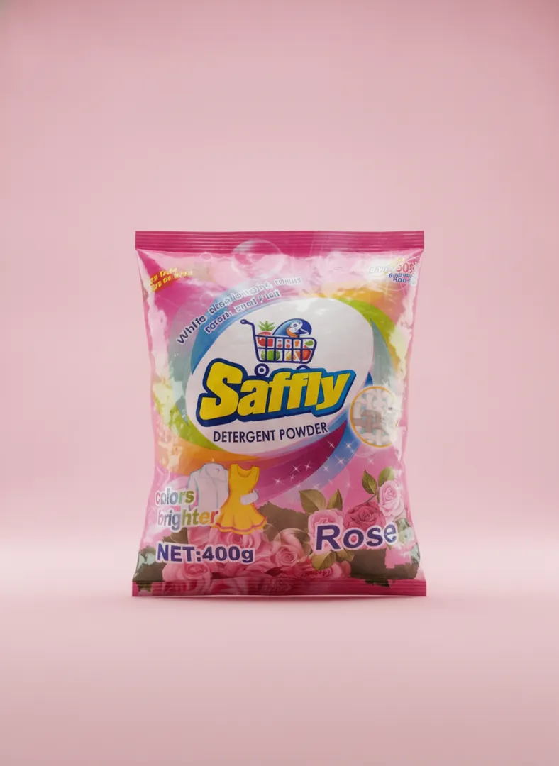 Saffly kir yuvish kukuni, atirgul hidi, 400g