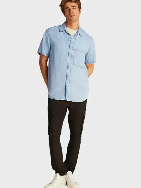 Рубашка с коротким рукавом REGULAR SS DENIM SHIRT