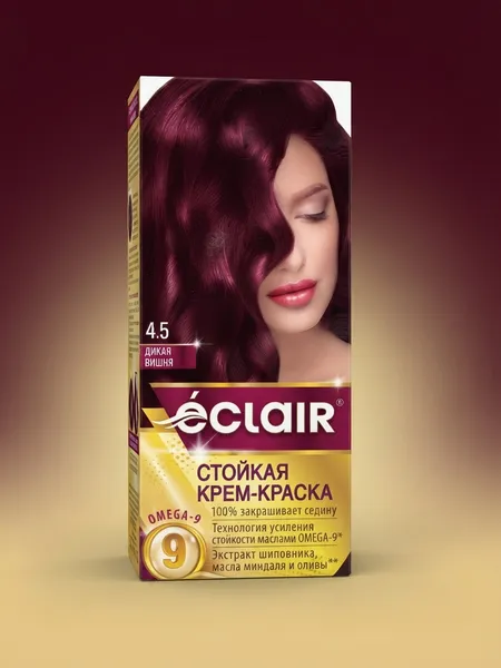 Eclair 4.5 soch uchun chidamli krem-bo‘yoq