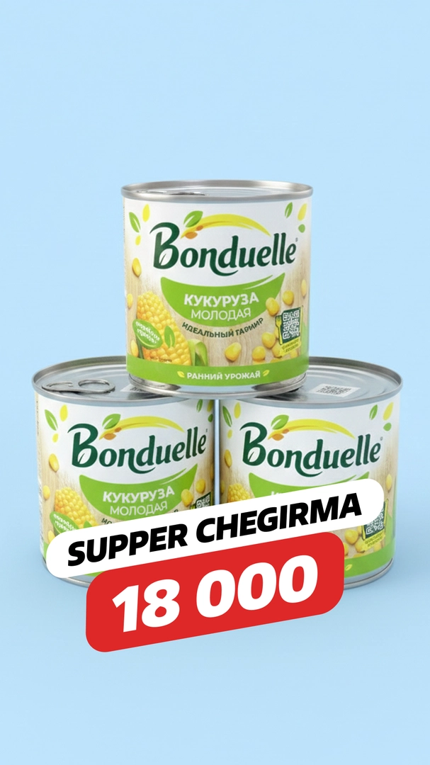 Bonduelle — super narxda!