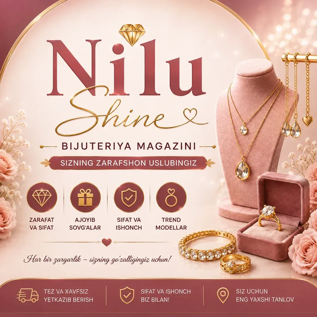 Nilushine logo