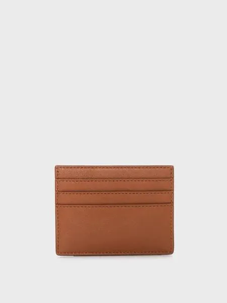 Karta saqlagich HILFIGER LEATHER CC HOLDER