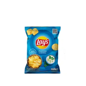 Чипсы карт. Lay's сметана и зелень 140г