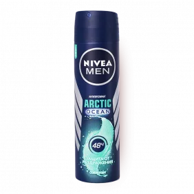Дез. спрей Nivea Men Arctic ocean 150мл*