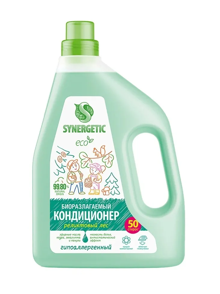 Synergetic — Биоразлагаемый кондиционер для белья "Реликтовый лес"