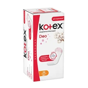 Kunlik Kotex deo normal 56ta
