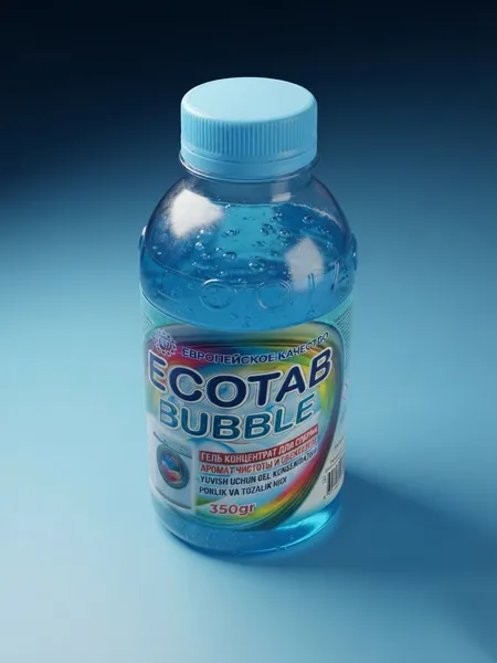 Ecotab Bubble kir yuvish uchun gel-konsentrat — arzon narxda!