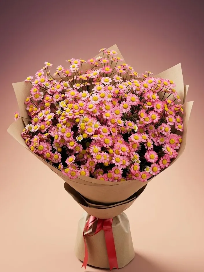 Розовые ромашки — Soft & Romantic | Limited Edition