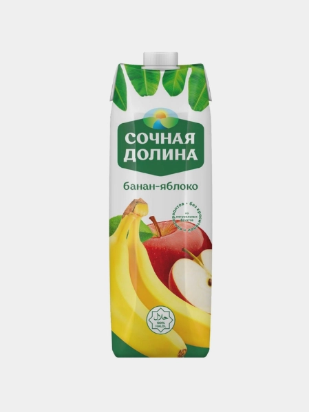 «Sochnaya Dolina» soki, 1 l — super narxda!