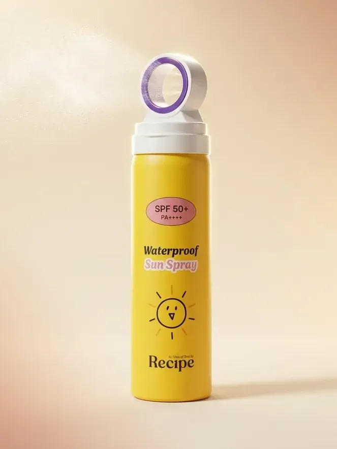 Recipe Waterproof Sun Spray SPF50+