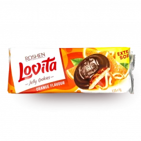 Печенье Lovita апельсин 135г