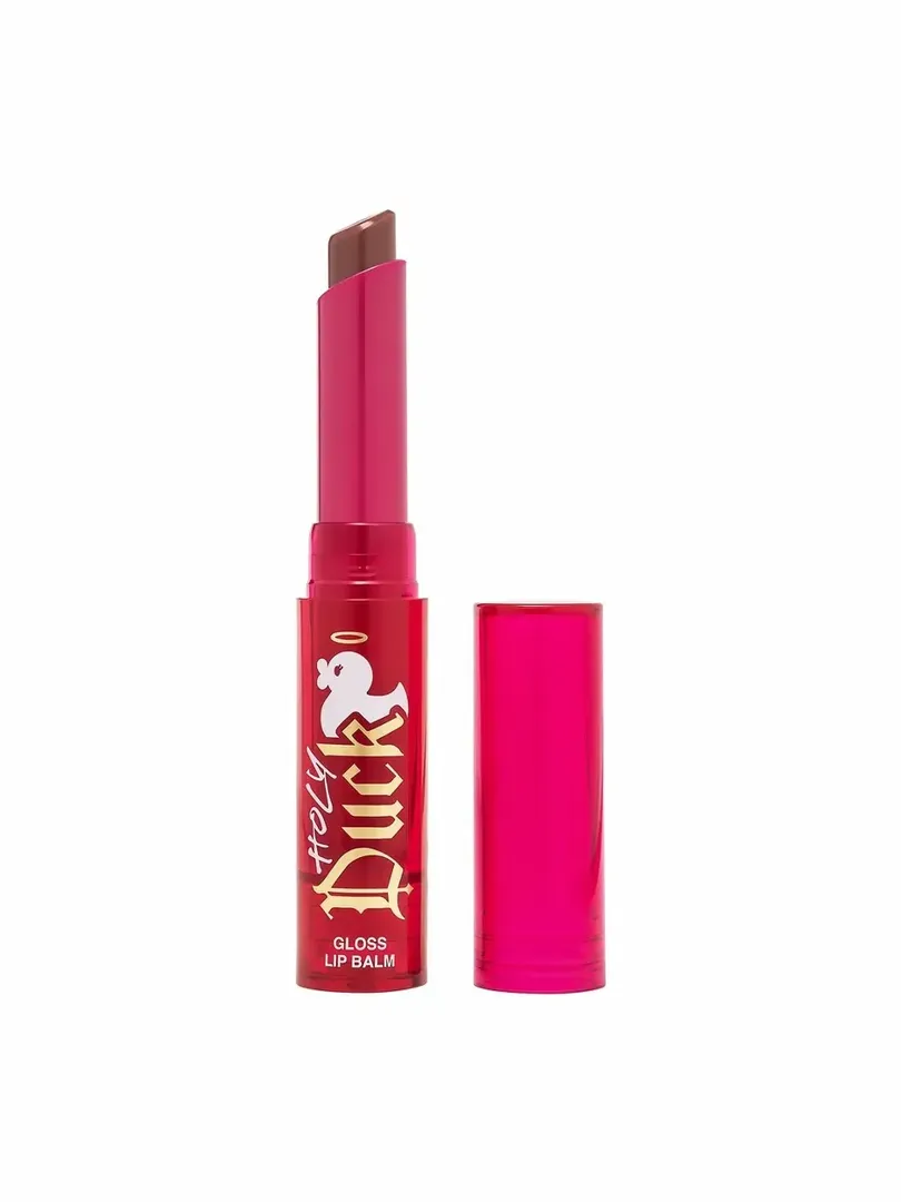 Holy Duck — Gloss Lip Balm (Глянцевый бальзам для губ, нюдово-коричневый оттенок)