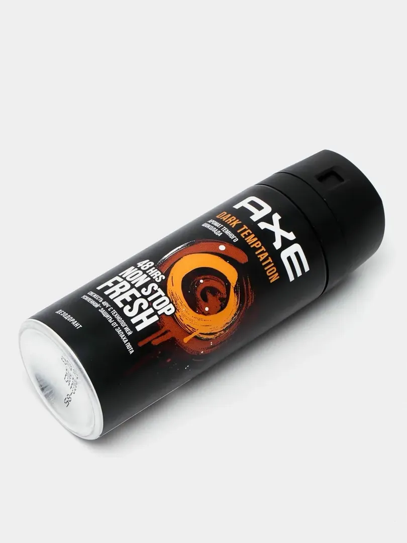 🍫 AXE — Dezodorant "Dark Temptation" 48 soat (Qora shokolad aromati)