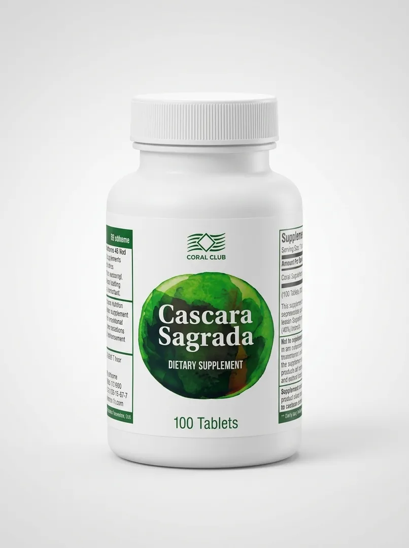 Мягкое слабительное средство Cascara Sagrada