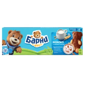 👍Бисквит Барни молочный 150гр