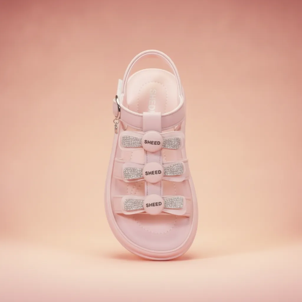 Miu Miu uslubidagi qulay jigarrang sandal