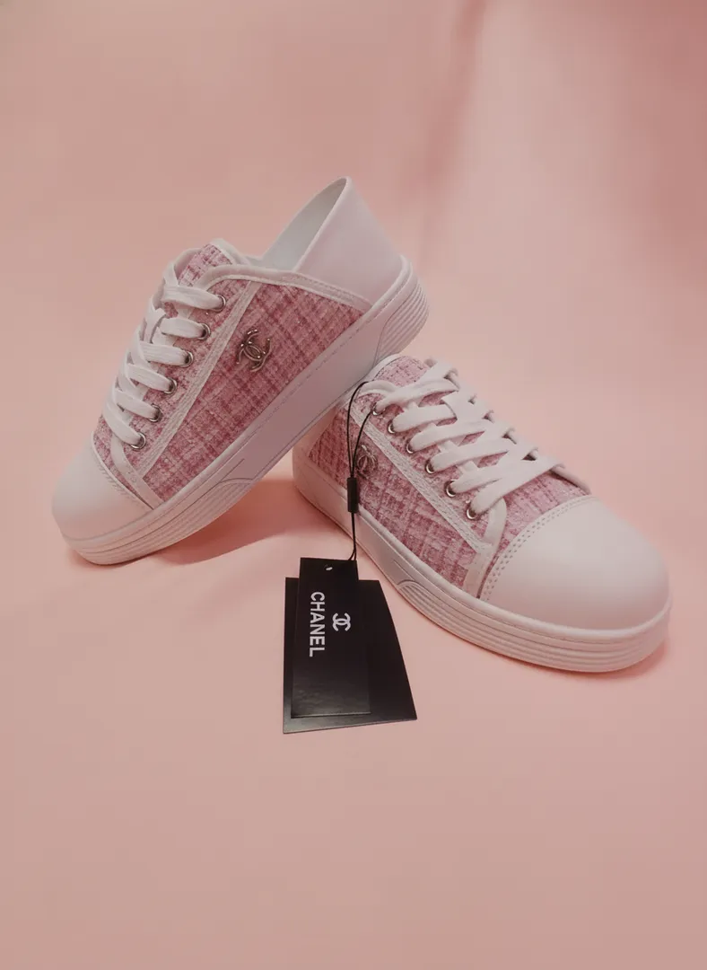 Chanel uslubidagi pushti kedy – endi chegirmada!