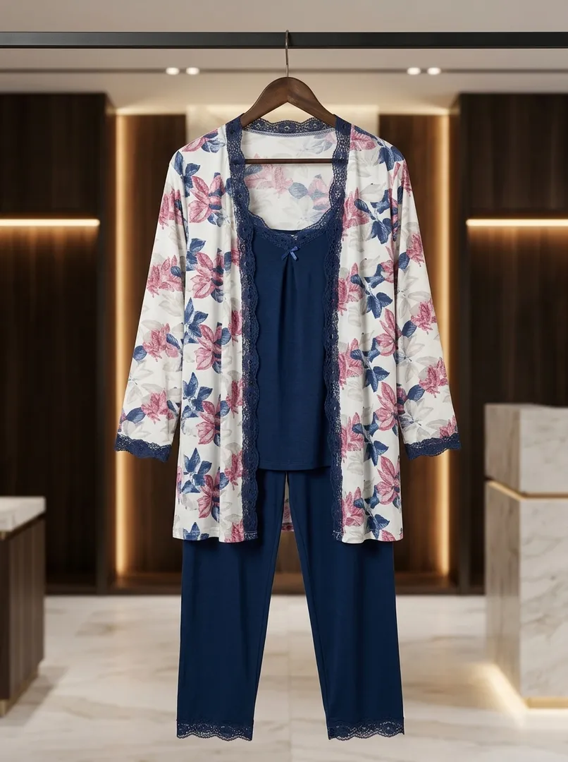 Pink Pelin Pijamas Set