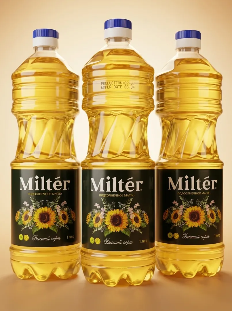 Подсолнечное масло Milter 1 л