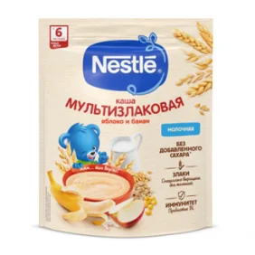 Каша Nestle Мульти.Ябл.Банан 6+ 200г
