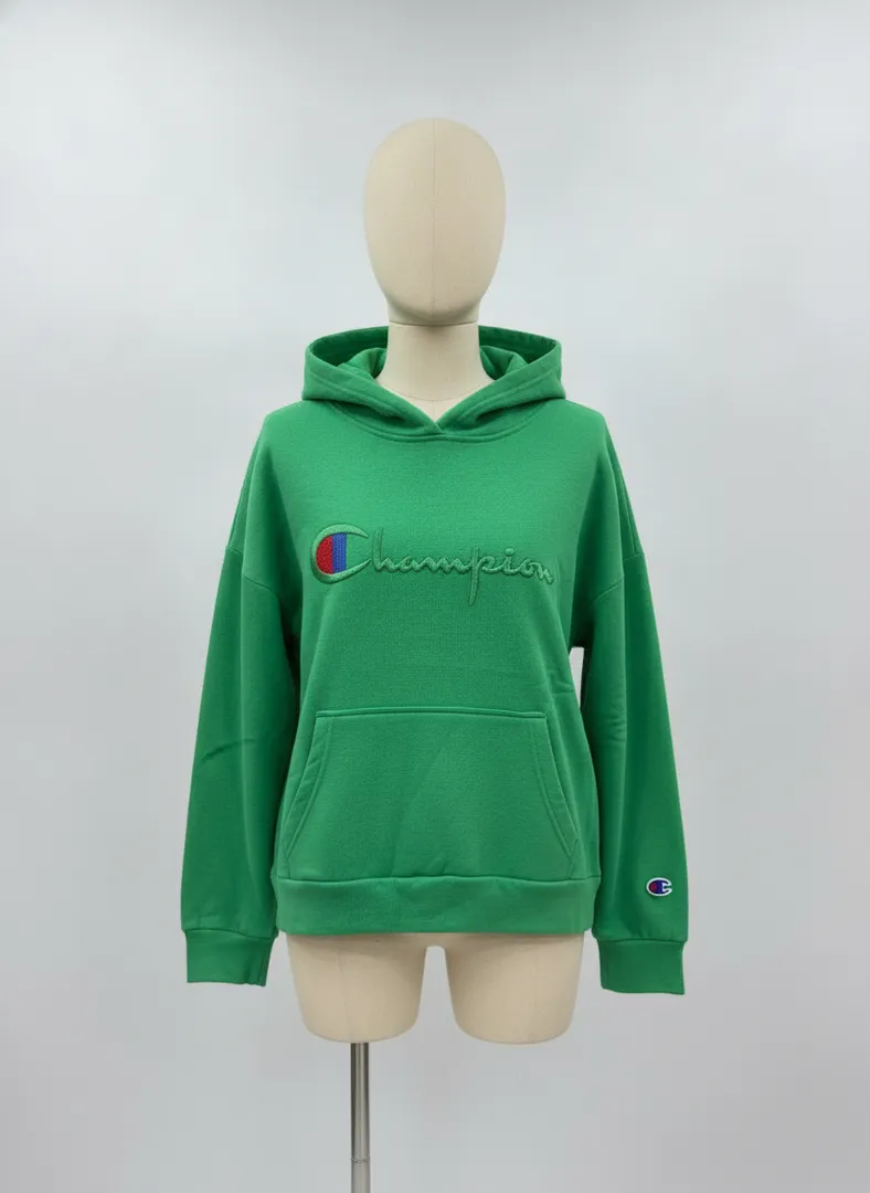 Зеленое Худи Champion: Комфорт и Стиль