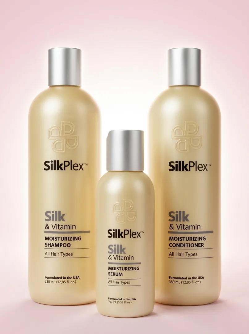 Набор для ухода за волосами SilkPlex Silk & Vitamins