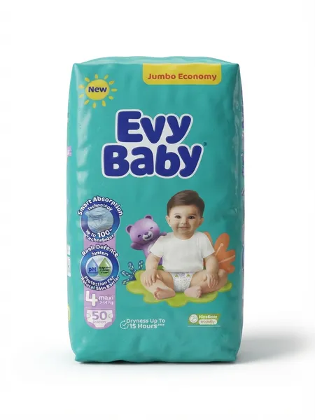Подгузники Evy Baby Maxi 4 (7-14 кг), 50 шт.