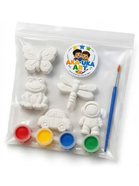 Gips figuralarni bo‘yash uchun to‘plam